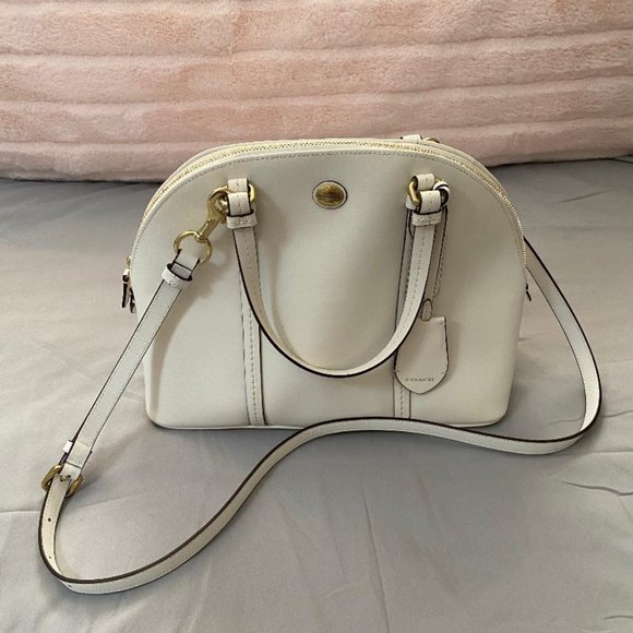 Coach Cream Tote Bag - Picture 13 of 16